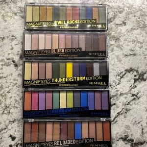 5 Rimmel Eyeshadow Palettes